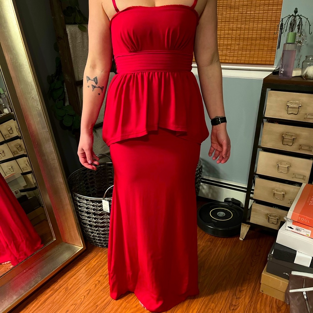 Red BCBG MaxAzaria dress size 2